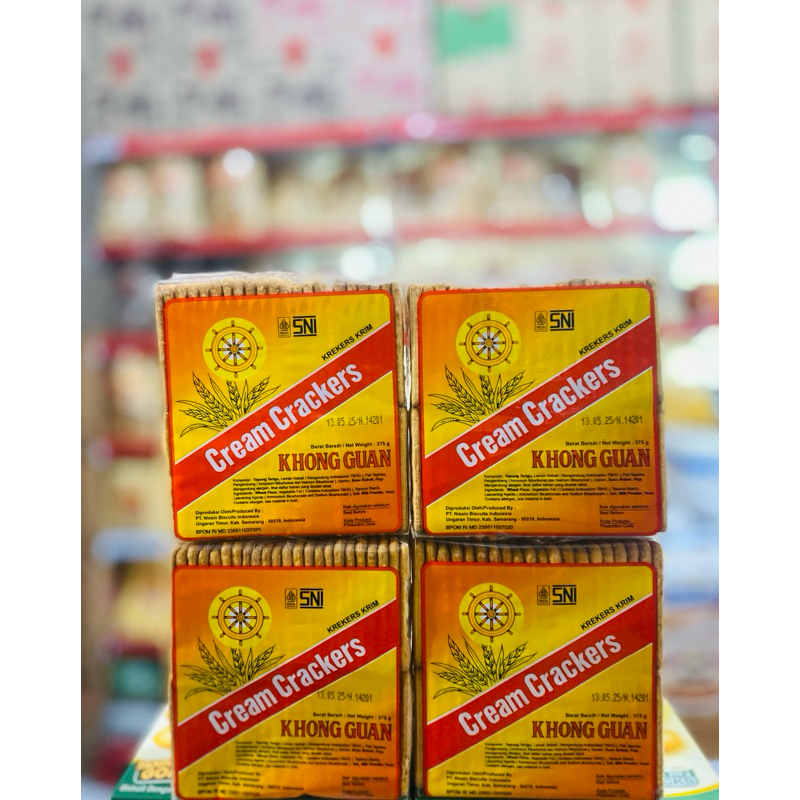 

KHONG GUAN CREAM CRACKERS 375gr