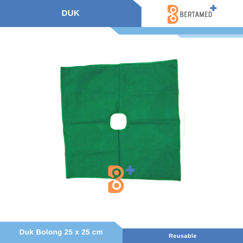 Duk Bolong 25 cm Kain / Duk Lubang 25 cm Kain