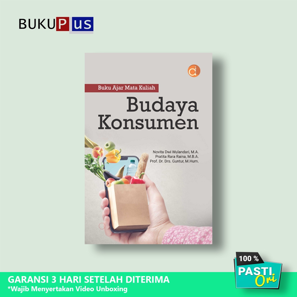 Buku Ajar Mata Kuliah Budaya Konsumen - Original