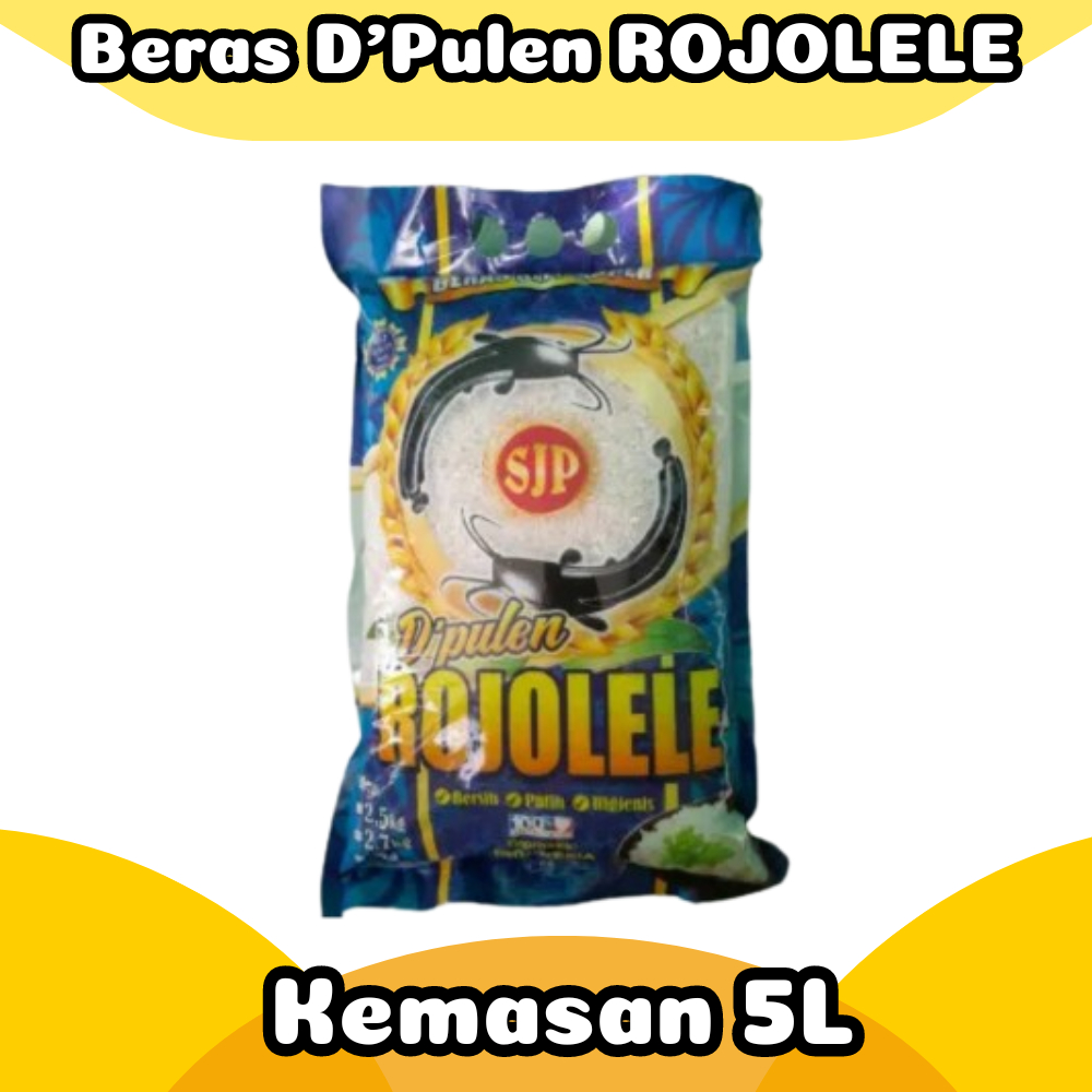 

BERAS PULEN PREMIUM ROJO LELE KEMASAN 5L BERAS ENAK