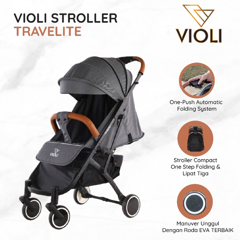 Violi Stroller Travelite (Grey)