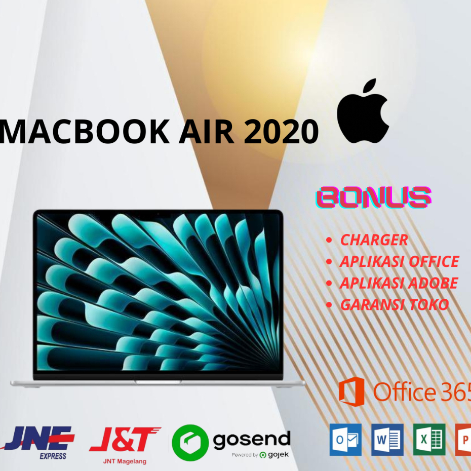 MACBOOK MURAH || MACBOOK AIR 2020 i5 RAM 8//16 GB SSD 128//256//512 GB FULLSHET SECOND ORIGINAL LIKE