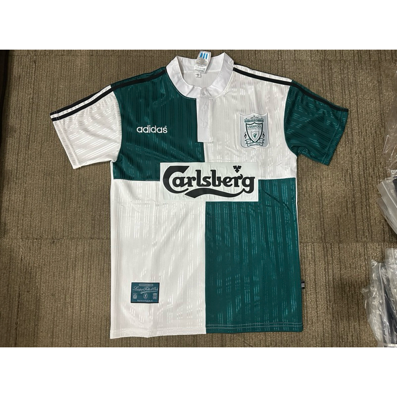 RETRO | JERSEY RETRO LIVERPOOL AWAY 1995 GRADE ORI IMPORT