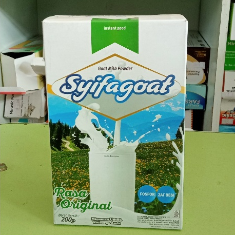 

Susu Kambing Etawa SYIFAGOAT Bubuk plus Gula Jagung