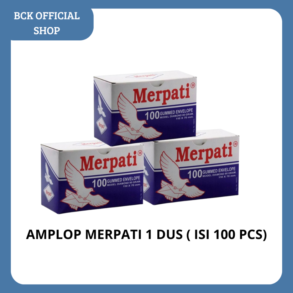 

Amplop Kecil Merpati UK. 110 X 70 mm (Pcs)