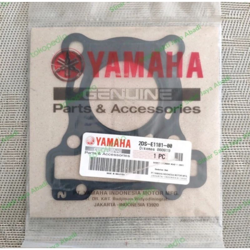PAKING CYLINDER HEAD LEXI 2DS ORI YAMAHA YGP
