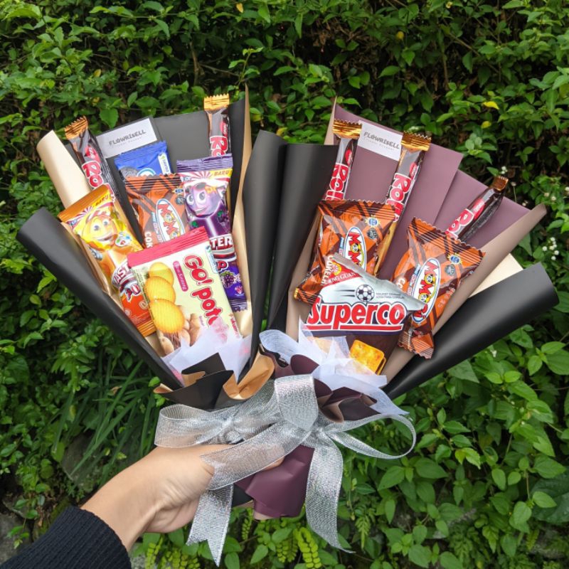 

buket jajanan mini | buket snack mini | murah free packing