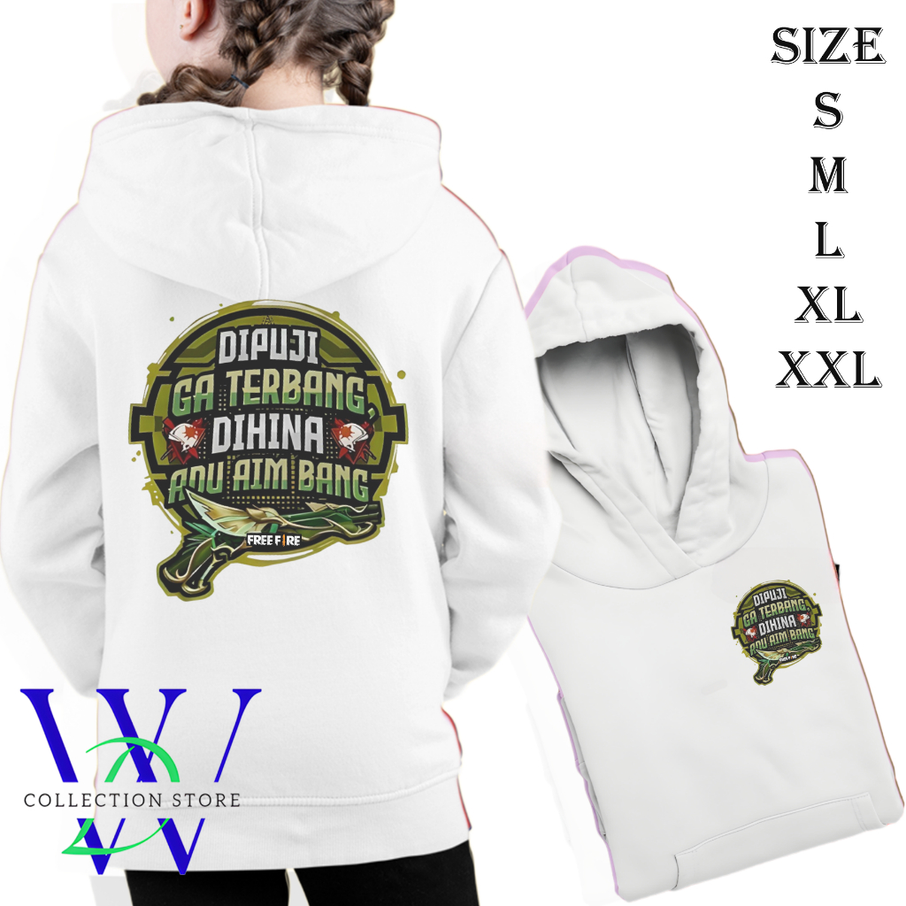 WDC hoodie anak dipuji gak terbang dihina adu aim bang sg hand of