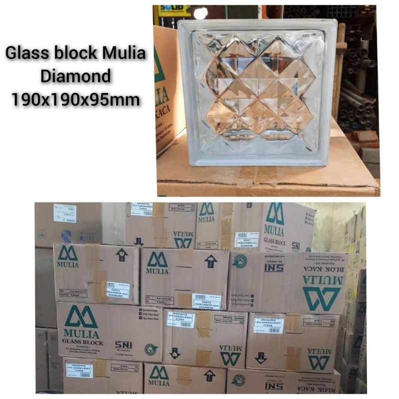 roster kaca glass blok diamond