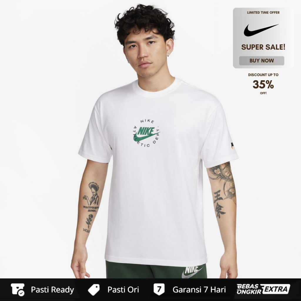 Kaos Nike Original Sportswear Nike NCPS Tee - White
