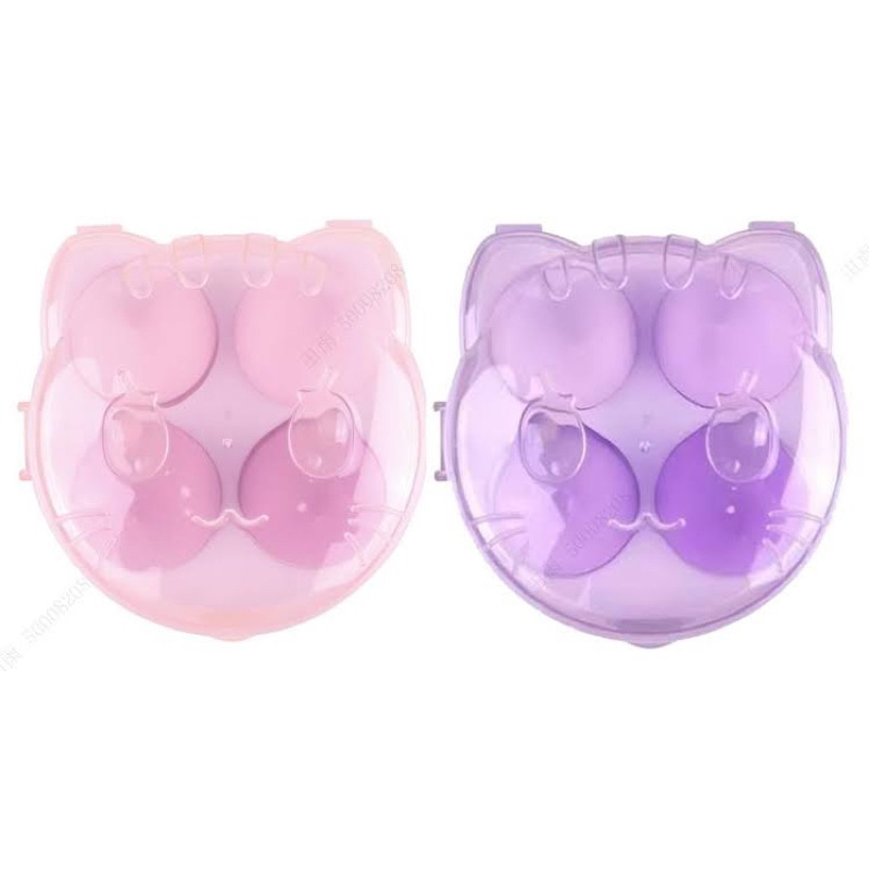 MINISO Sponge make up 4pcs+box