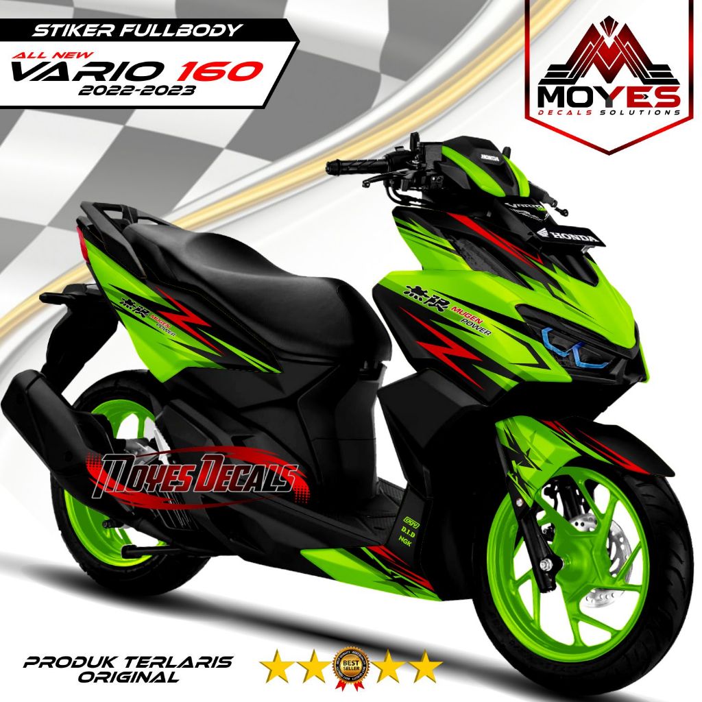 Decal New Vario 160 Fullbody 2022 Stiker Variasi Vario 160 2023 2024 Fullbody