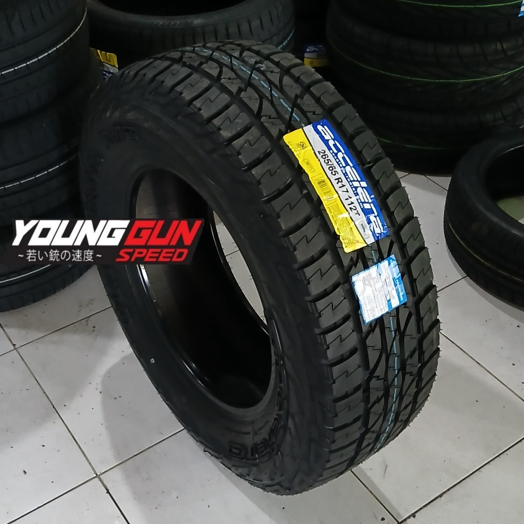 Ban 265 65 R17 ban mobil ring 17 Accelera Omikron A/T bukan brigestone ban mobil fortuner