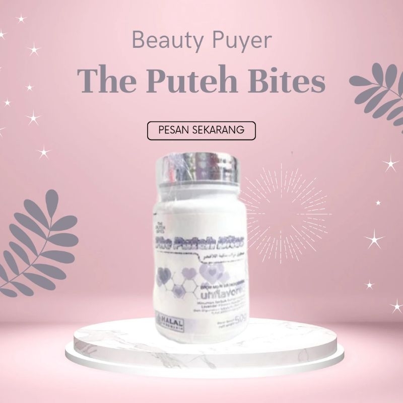 Beauty Puyer The Puteh Bites Serbuk Collagen Kolagen Pemutih Whitening