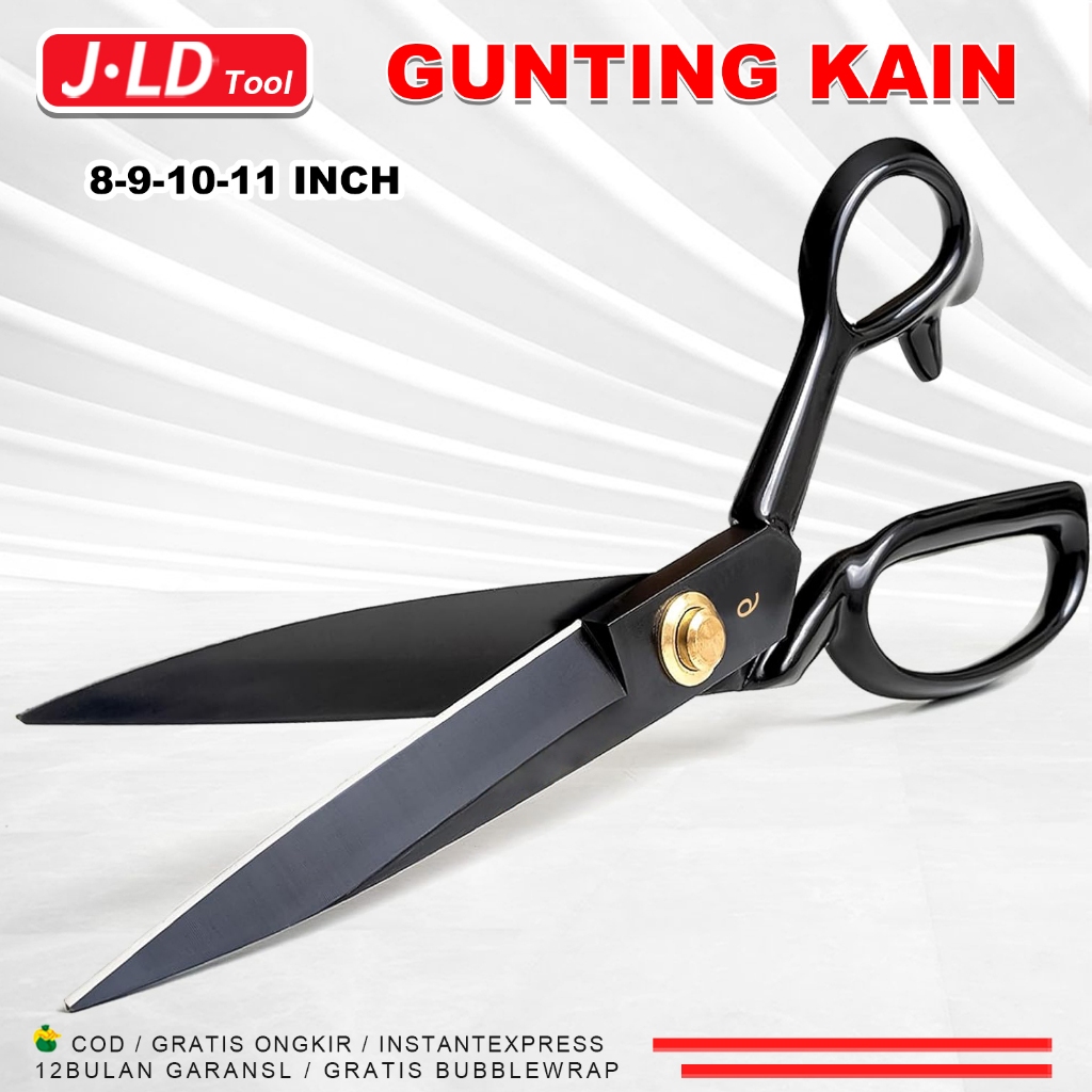 

JLD Gunting Kain 8” 9” 10“ 12” Gunting Penjahit Gunting Penjahit Besar Gunting Kain Gunting Penjahit Alat Jahit