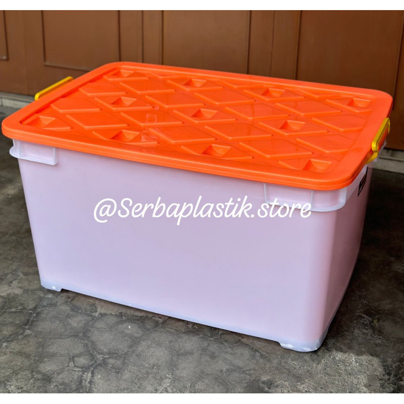 Container JUMBO shinpo 195ltr / container / kotak penyimpanan box cb195 / kontainer shinpo besar / k