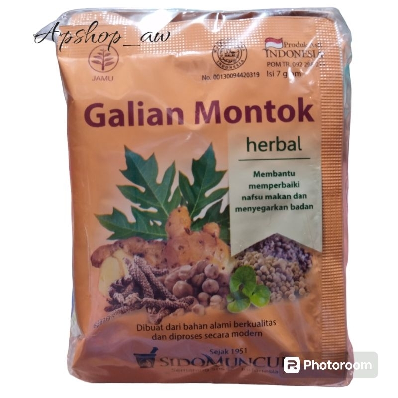 

Jamu Galian Montok SidoMuncul - Isi 10 sachet