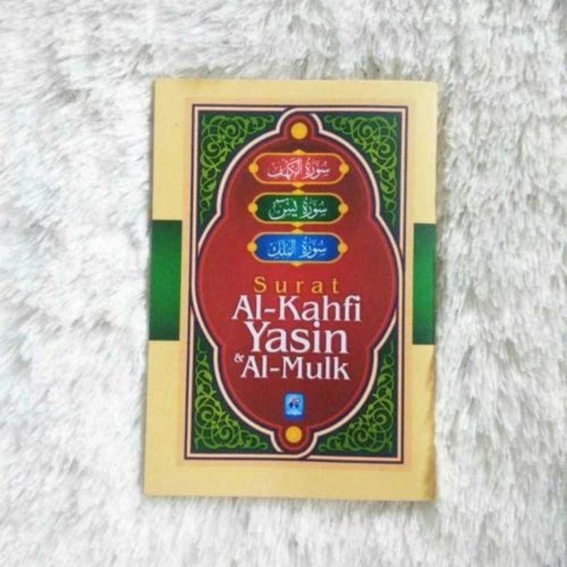 Buku Saku Surat Al-Kahfi Yasin Al-Mulk