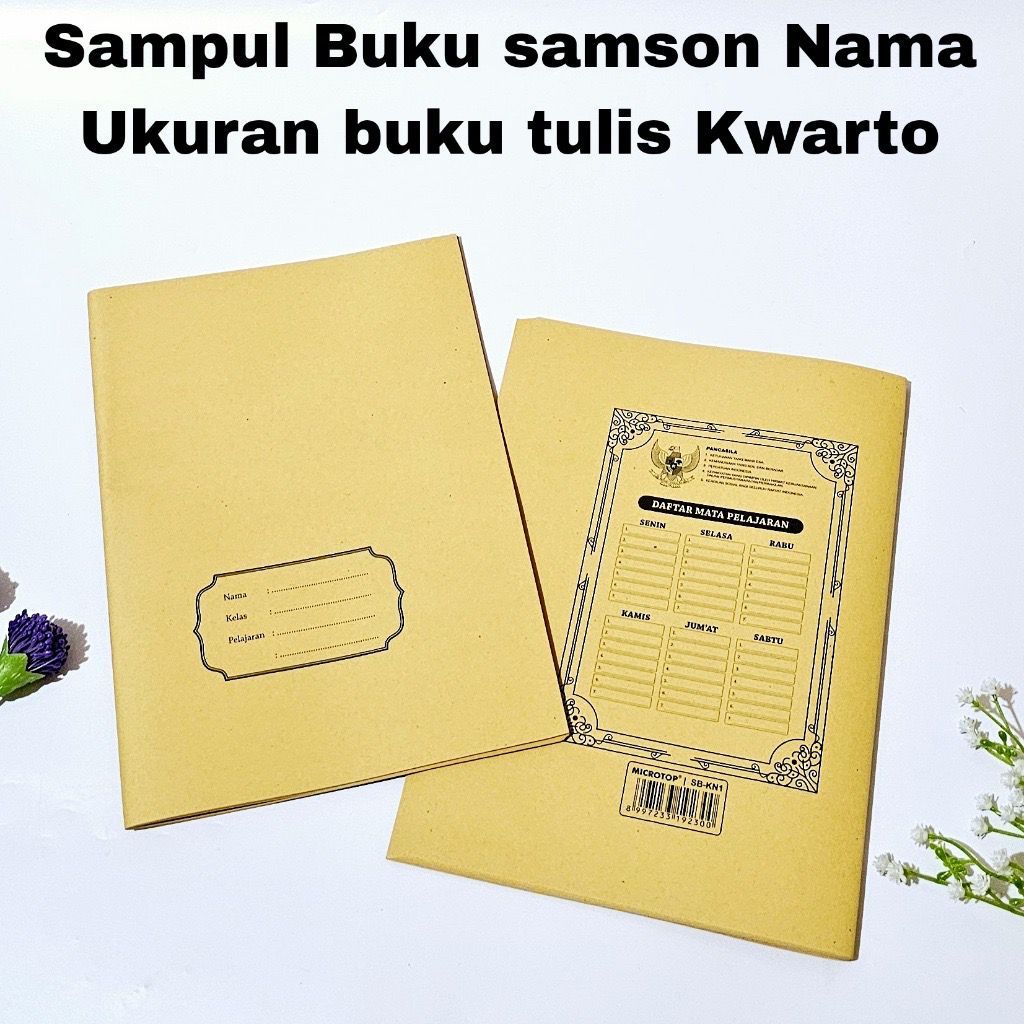 

Sampul Buku Coklat Nama Kwarto