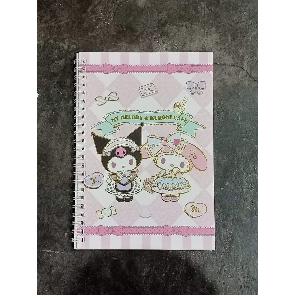 

BUKU SPIRAL KUROMI A5 / BUKU TULIS KARAKTER / NOTES A5 KARAKTER LUCU