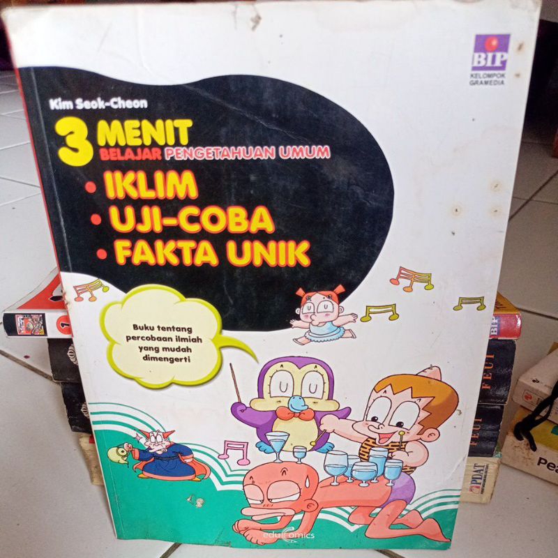 BUKU 3 MENIT BELAJAR PENGETAHUAN UMUM