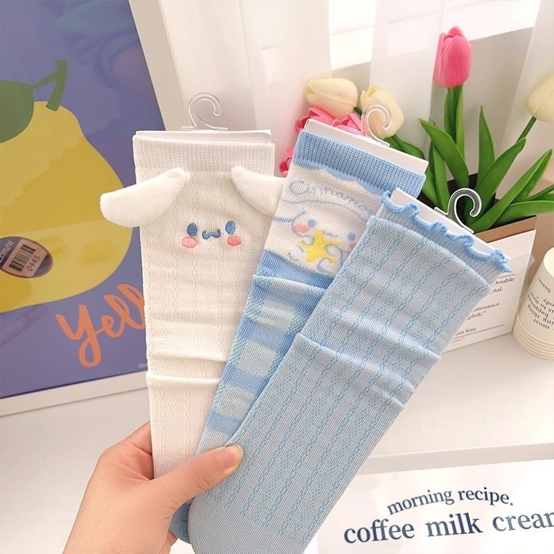 HAPPY KAOS KAKI ANAK CINNAMOROLL KIDS SOCK EARS