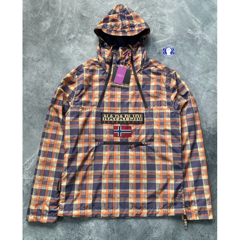 Ready Stok Limited Napapijri x Liberty London Northfarer Summer Anorak jacket