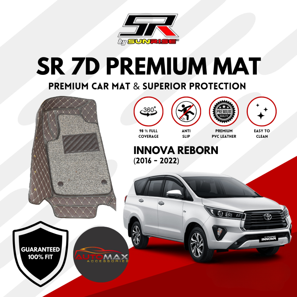 Karpet 7D Premium Innova Reborn 2016 - 2022