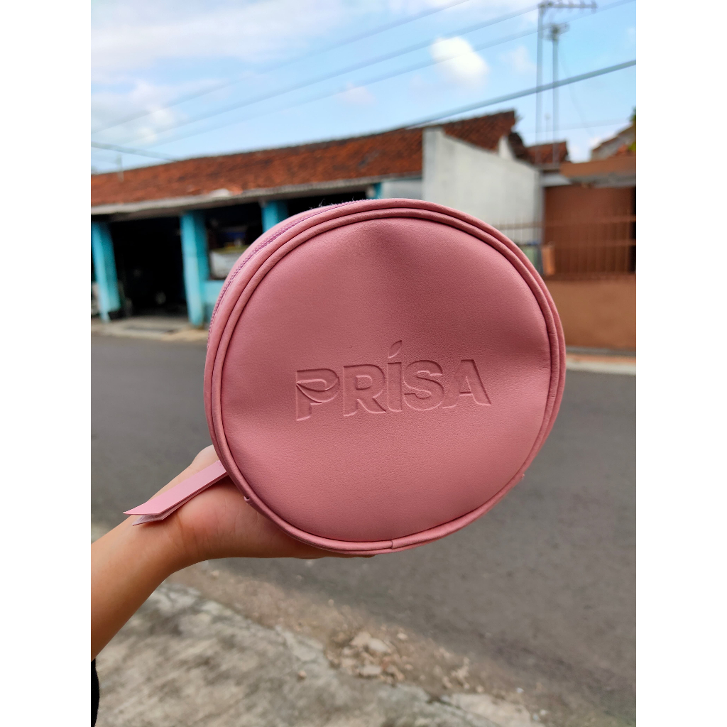 Pouch Bulat Skincare/Kosmetik/Makeup
