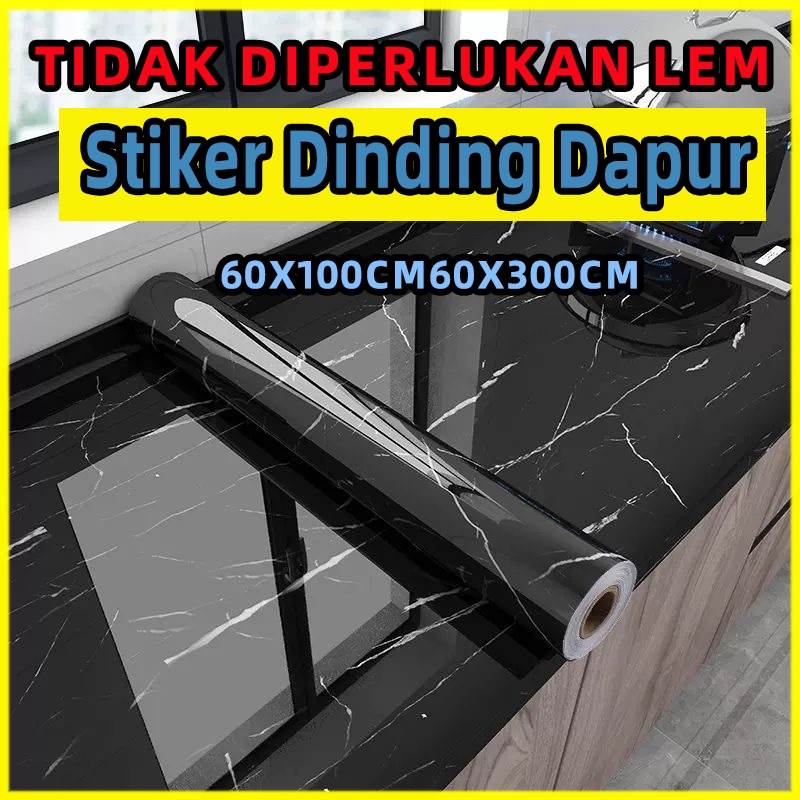 【upgrade】wallpaper meja dapur wallpaper dapur anti minyak welpaper dinding dapur