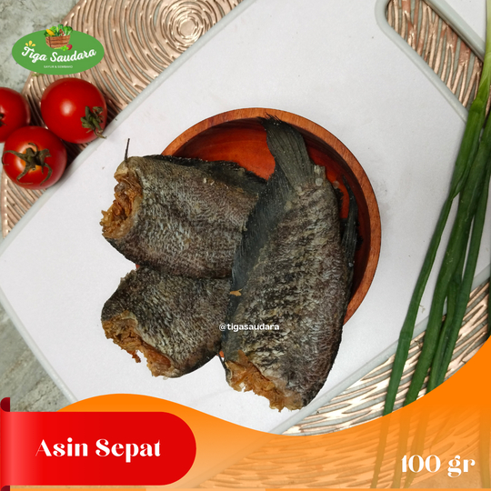 

Ikan Asin Sepat Super 100 gr I Sayuran Tiga Saudara I Pengiriman Instant Cimahi