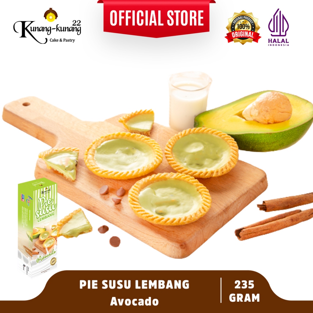 

Pie Susu Lembang Avocado (Kunang-kunang22)