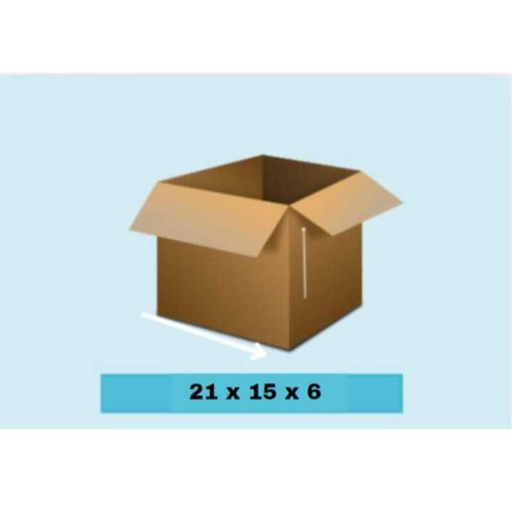 

Kardus Packing 21x15x6 - Karton Box Dus Kotak Kemasan Packaging Kecil Polos Murah Baru