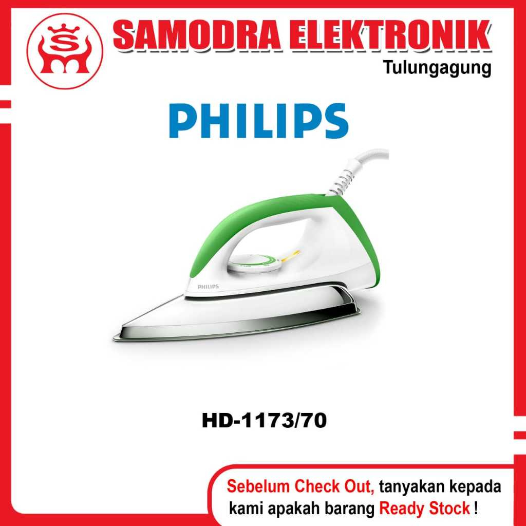 Setrika PHILIPS HD-1173/70 | Setrika Kering Philips