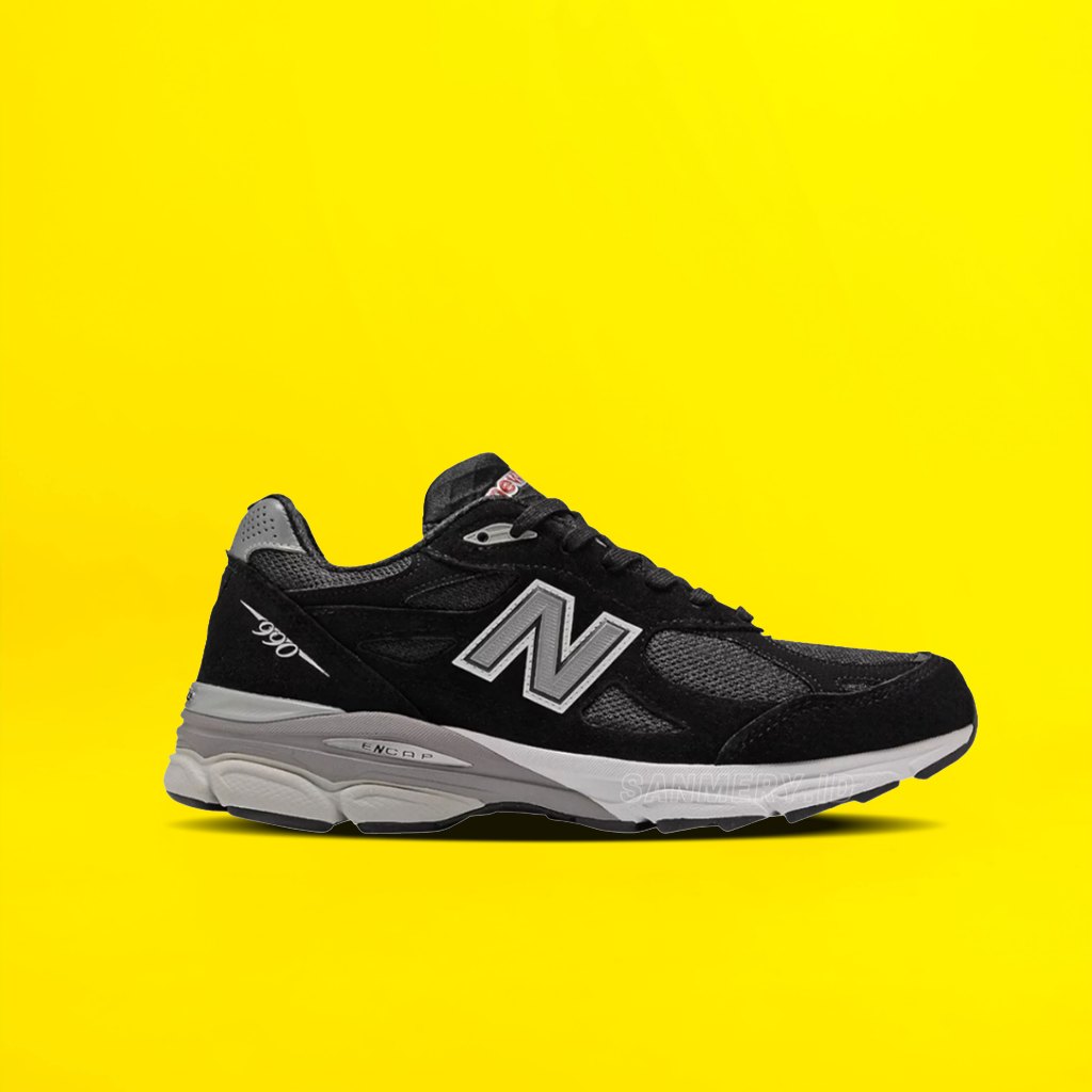 New Balance 990V3 Black White Original