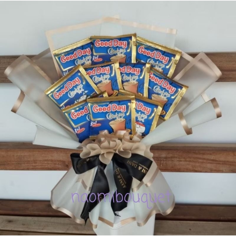 

Buket Kopi shaset bisa request kopi
