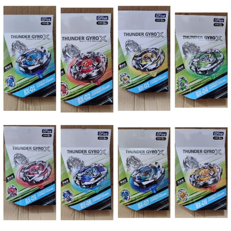 KODE I4V5 Mainan Anak Gangsing Beyblade Thunder Gyro X