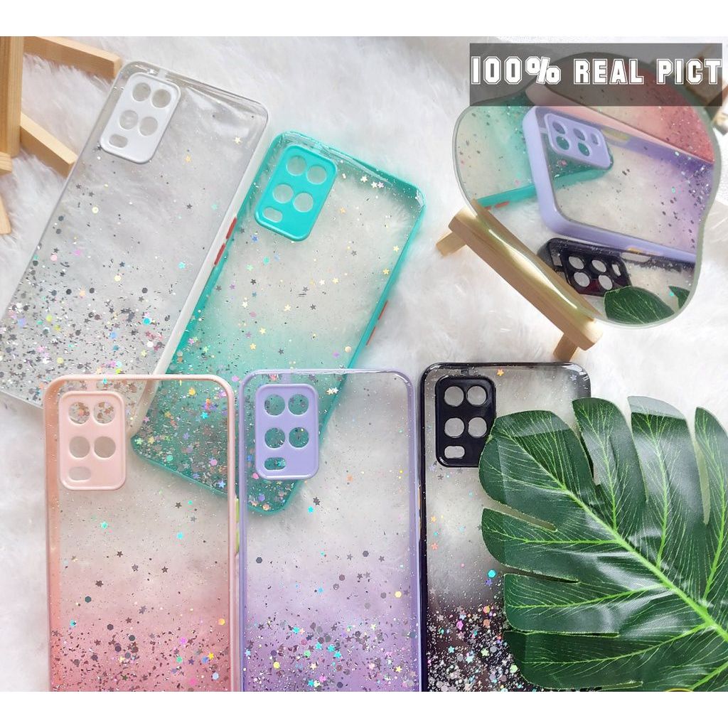 Case Dove Glitter Bling Star Light CAndy CAmera Macaron, Oppo A1k, Oppo A11k, Oppo A12, OppoA15 Oppo
