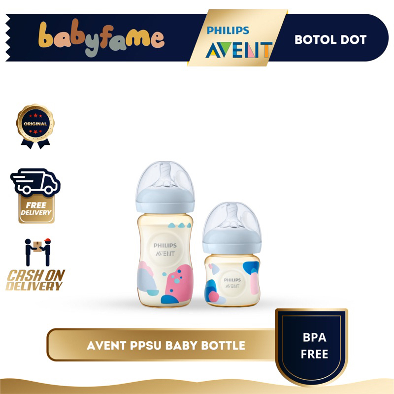 AVENT PPSU BABY BOTTLE | BOTOL DOT PPSU