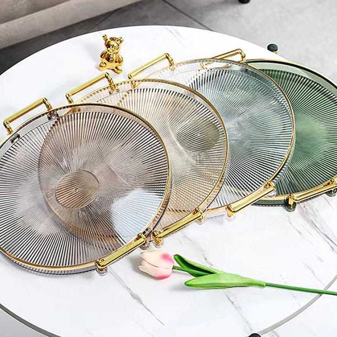 KI3 Aesthetic Tray NampanNordic Luxury TrayNampan Aesthetic PlastikAcrylic Nampan Luxury Tray Cantik