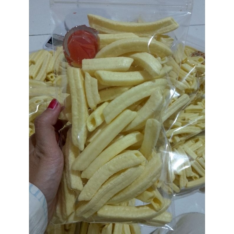 

CIKI KENTANG / POTATO SAOS / SNACK RINGAN / CEMILAN MURAH MERIAH