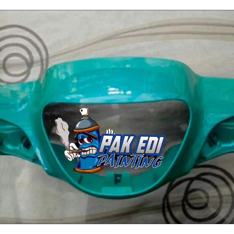 Batok depan shogun 110 totok depan shogun 110 hijau tosca