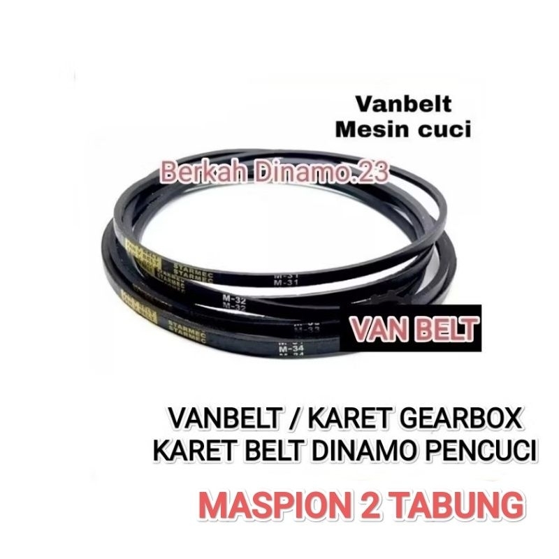 Van Belt / Vanbelt Karet Belt Mesin Cuci MASPION MMC-9971 / MMC 9971 Mesin Cuci Maspion 2 Tabung Mmc
