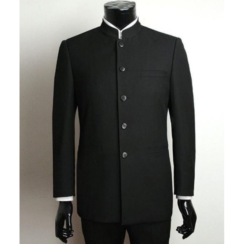 Jasko pria - jasko polos - jasko mandarin pria dewasa