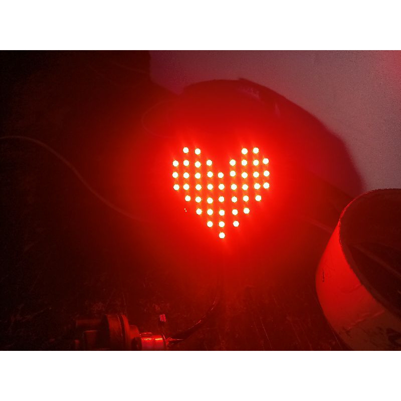 stop led 8 mode automatis running Suzuki Nex 2 Love