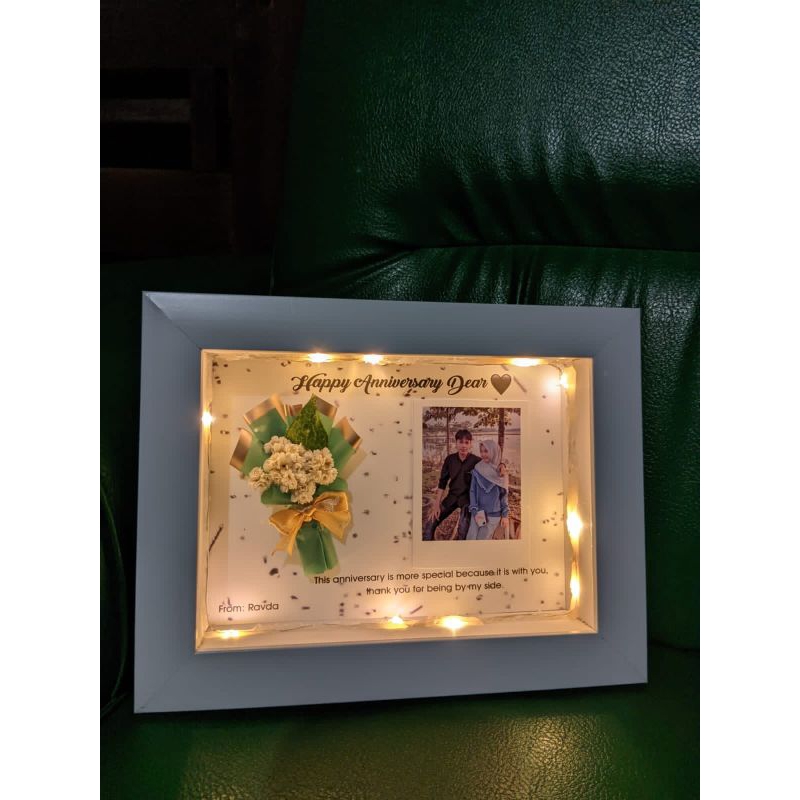 Dried flower 13x18cm  kado ultah cewe  kado wisuda  pacar hadiah valentine kado pernikahan kado anni