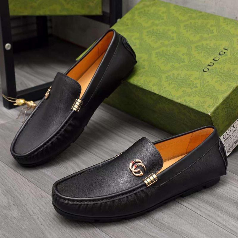 SEPATU FLAT LOAFER PRIA MEWAH SEPATU CASUAL PRIA IMPORT GUCCI2129