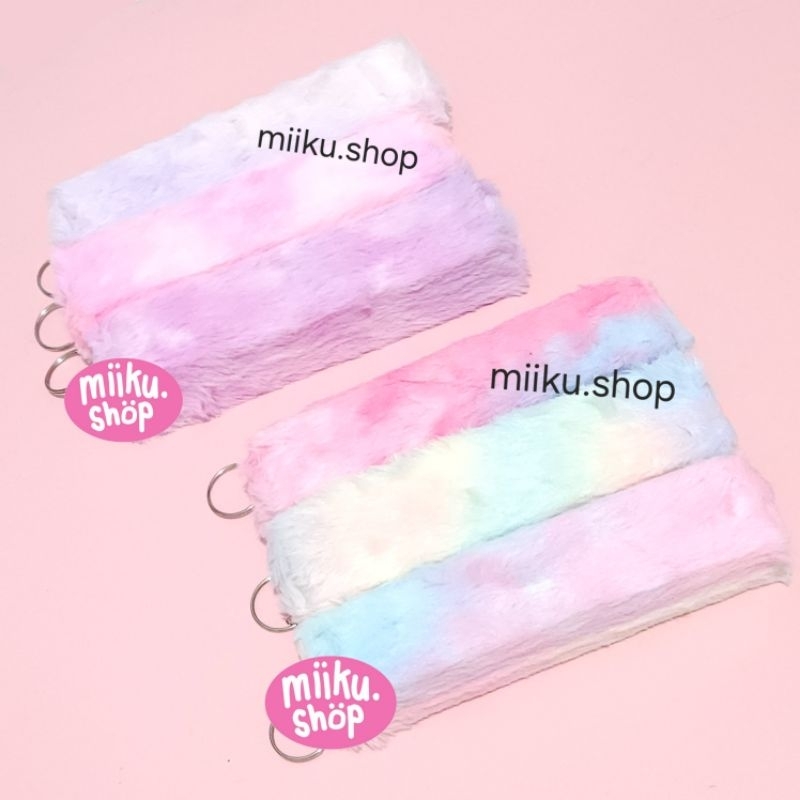 

TEMPAT PENSIL BULU RAINBOW