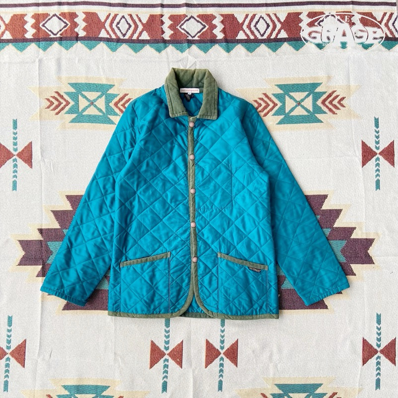 Quilted Jacket Lavenham X Earth Music & Ecology Jpn not varsity work jacket