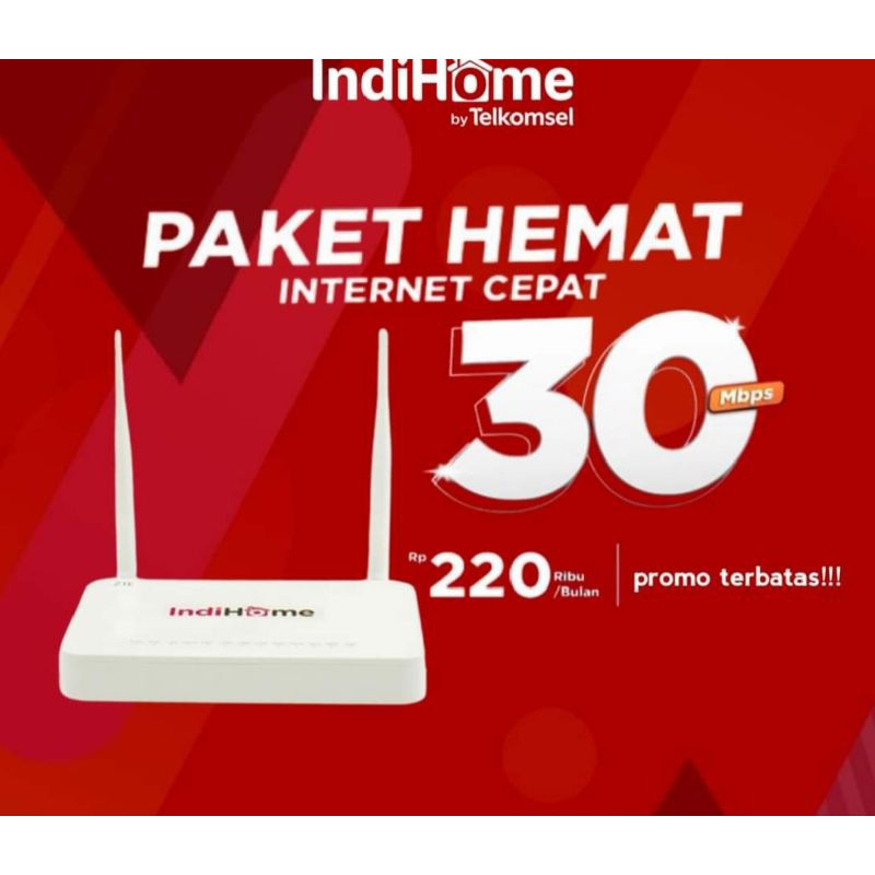 PROMO HEMAT PAKET JITU 2 1P 30MBPS